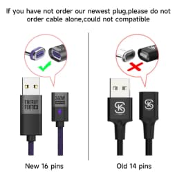 5 Pieces USB-C Magnetic Connector Type C Magnetic Adapter USB C Connector Tips Head for Magnetic Charging Cable Type C Devices