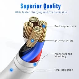 66W Type C PD 30W USB Cable For Apple iPhone 16 15 14 13 11 Pro Max 12 Mini 7 8 Plus XS R Fast Charging USB C Cable Charge Wire