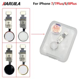 NEW Home Button Flex Cable For iPhone 7 8 Plus Return Back Button Key Back No Touch ID Fingerprint Function Replacement