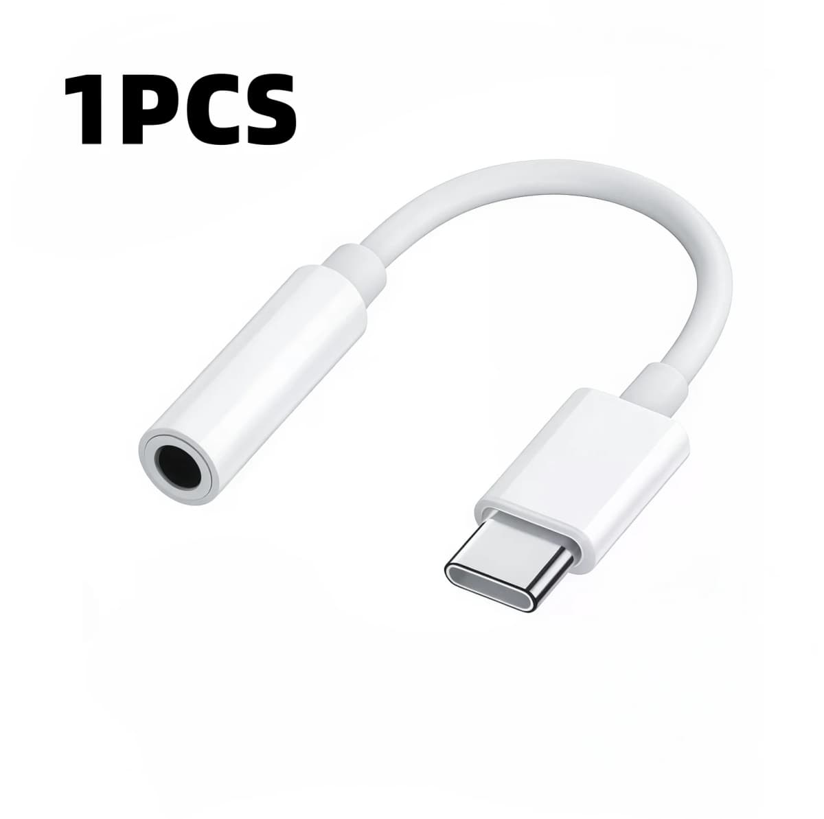 1PCS USB-C to 3.5mm Audio Headphone Adapter - HiFi Compatible with Apple iPhone 17 16 15 SamsungType C to Cord Jack Dongle
