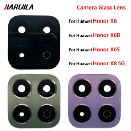 Suitable Rear Back Camera Glass Lens For Huawei Honor X6 X6S X6B X8 5G Camera Glass Replacement Repair Spare Parts