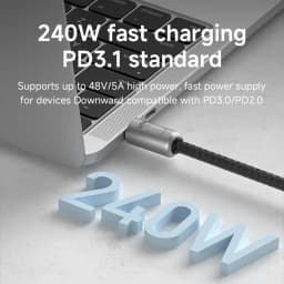 Hagibis Short USB4 Cable Portable Keychain C to C Cable Lanyard Type-C Cable 240W 80Gbps for Thunderbolt 4/5 iPhone 17 Pro SSD