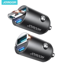 Joyroom 125W PD Fast Car Charger USB-A 60W & USB-C 65W Super Fast Car Charger for iPhone Sumsang Xiaomi Huawei JR-CCN18
