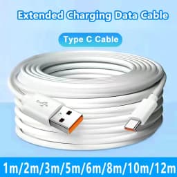 NNBILI USB C Cable 1M 1.5M 2M 3M USB C Fast Charging For Device Samsung Camera PS5 VR universal Cable, 5-14M Extension Cable