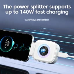  Type-C Fast Charge Safety Separator Automatically Cut Power When Fully Charged Protect Phone Battery Health Anti-Overcharge