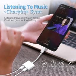 2-in-1 Audio Adapter USB C to 3 5 MM Jack Type-C Charging 3.5MM Aux Cable for Samsung Xiaomi Huawei Wired Headphones Connector
