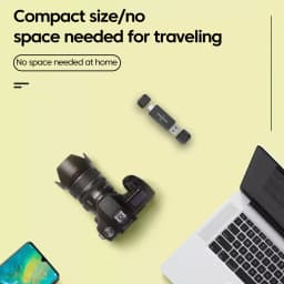 2 in 1 Type C SD TF Card Reader USB 2.0 Card Reader for PC Laptop Accessories High Speed Smart Memory Cardreader SD Card Adapter