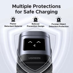 UGREEN UNO Qi2 15W Magnetic Wireless Charger Charging Stand With Cable For iPhone 16 17 Pro Max For MagSafe Fast Charger