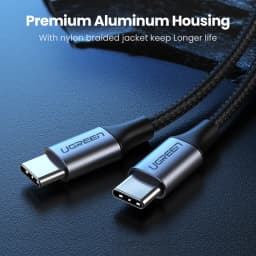 UGREEN 60W USB Type C To USB C Cable For Macbook iPad Samsung Xiaomi PD Fast Charging Charger Cord 3A Fast USB C Cable