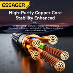 Essager 2 in 1 USB Type C Cable 65W PD Fast Charging Wire Type C To Lighting Cable For iPhone 15 14 Pro Max MacBook iPad Xiaomi