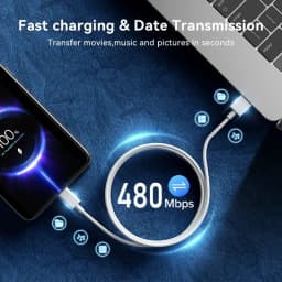 For Xiaomi 120W USB Super Fast Charger Power Adapter Mi 12 11 6A Type C Cable POCO X5 X4 Pro Note 9 10 11 Charging