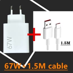 67w For Xiaomi Charger Turbo Charge Gan EU Adapter 6A Usb Type C Cable For Poco X5 F5 Pro Mi 13 Lite Mix Fold 3 2 Phone