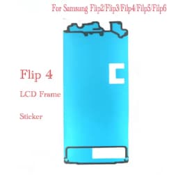 For Samsung Galaxy Z Flip 2 3 4 5 6 Rear Battery Back Cover Housing Waterproof Seal Sticker Adhesive Glue Tape