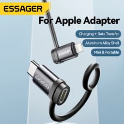 Essager Lighting To USB C Adapter 3A Fast Charging OTG for iPhone 15 XR Pro Type C To Lighting iPhone Connector OTG Converter