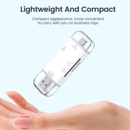 NNBILI OTG SD TF Type C Micro SD Card Reader Type C to USB OTG Adapter 6 in 1 USB 2.0 TF Card USB Flash Drive Type C Card Reader