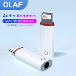 Lightning To 3.5 MM Jack AUX Adapter For iPhone 14 13 12Pro Adapter Type C Headphone Connector Audio Splitter Phone Accessories