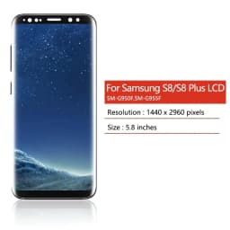 TFT Quality For Samsung S8 G950 Lcd Display Digital Touch Screen with Frame Assembly For Samsung S8+ S8 Plus G955 Display