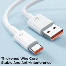 67W Super Fast USB Charger for Xiaomi 11 12 Lite 13T 14T Redmi Note 10 11S 12T 13 Pro POCO F5 X5 Type C Quick Charging 6A Cable