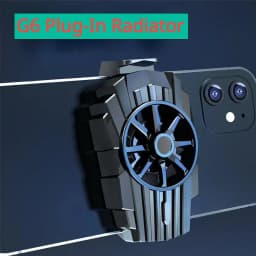 2024 New FS01 Phone Cooler 600mAh Dual Fan Rechargeable Radiator Game Cooling Back Clip Wireless Mute for Smartphones Universal