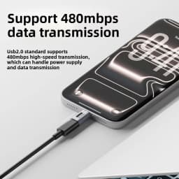 5.1K Resistor USB C Male to Female Adapter 5V Type C Charging Converter for Shaver Trimmer Headphone Fan Electric Screwdriver
