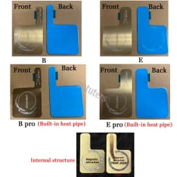 Heat Pipe Plate for Mobile Phone Cooler Dissip Uniform Plate Increases Heat Dissipation Area Aluminum Sheet with Magnet