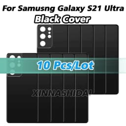 NEW For Samsung Galaxy S21Ultra SM-G998B SM-G998U Battery Back Cover Housing Panel With Camera Glass