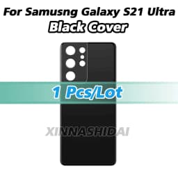NEW For Samsung Galaxy S21Ultra SM-G998B SM-G998U Battery Back Cover Housing Panel With Camera Glass