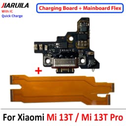 New Usb Charging Port Board Flex Cable Connector Main Motherboard Parts Ribbon for Xiaomi Mi 9T 10T 11T 12T 13T Pro