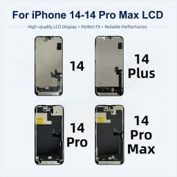 AAA+++ OLED For iPhone 14 15 16 17 LCD Touch Screen Digitizer Assembly For 14 15 Pro 16 Plus 17 Pro Max Incell Replacement Parts