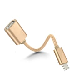 2 in 1 Type-C OTG Adapter Cable for Samsung S10 S10 Xiaomi Mi 9 Android MacBook Mouse Gamepad Tablet PC Type C OTG USB Cable