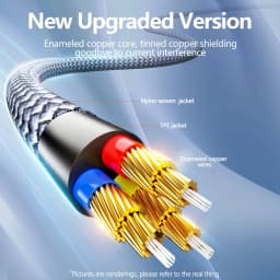 SUNKANDI Headphone Extension Cable, 90-Degree Right Angle Male to Female Stereo Audio Cable for Smartphones, Media Player