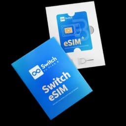 Switch Max ESIM Adapter for iPhone & Android Physical Nano SIM Card 15 ESIM Profiles STK Menu Travel Unlocked Switching