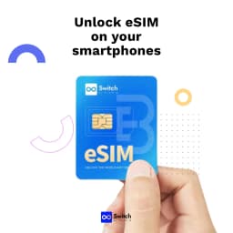Switch Max ESIM Adapter for iPhone & Android Physical Nano SIM Card 15 ESIM Profiles STK Menu Travel Unlocked Switching