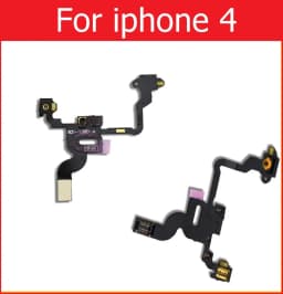 Genuine Mute&Volume&Power Flex Cable for iPhone 4 4S 5 5S 5C SE Volume &power switch on/off button flex ribbon replacement parts