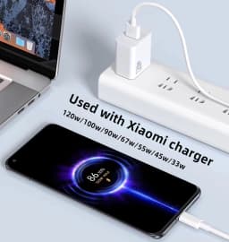 Original XIAOMI Redmi 120W 6A Type C Cable 90W 67W Turbo Charger Cabel Wire 33W Xiaomi 17 15 15t 14 Poco X8 X7 F8 M8 Pro Pad 6
