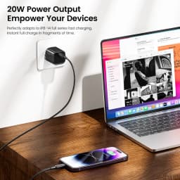 Toocki PD 20W Type C GaN Charger Fast Charging For iPhone 17 16 Pro Max Samsung Xiaomi Mini KR Plug USB-C Charger With 60W Cable