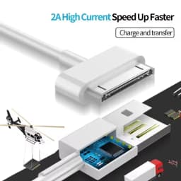 30 Pin USB Cable Charge Fast Charging for iPhone 4S 4 3GS 3G iPad 1 2 3 iPod Nano ITouch 30 Pin Charger Adapter Data Sync Cord