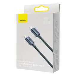 Baseus Crystal Shine PD 20W USB C to Lightning Fast Charging Cable for iPhone 14 17 Pro Max