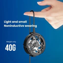 2026 TOP NEW EST USB Air-cooled Mobile Phones Radiator Back Clip General Small Fan Gift Suitable for All Mobile Phones