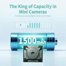 1080P Mini Night Vision Wireless Surveillance Camera Lightweight Clear Portable Motion Detection Premium Quality Camera 2026