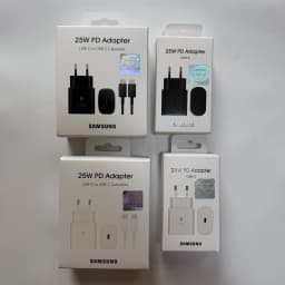 Samsung 25W EU Charger Original Super Fast Charger Type C Adpater Galaxy A17 A55 A35 A25 A15 S26 S25 S24 S23 S22 S21 Z Fold 8 7