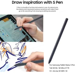 Tablet SPen Stylus Touch Pen For Samsung Galaxy Tablet Tab S10 S8 S9 S9FE S7 FE S6 Lite S7+ S8+ Touch Pen Without Bluetooth