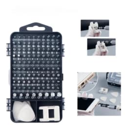 Best-selling screwdriver kit - 115-piece set of heads, tool set, multi-functional screwdriver, precision screwdriver set