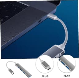USB HUB Extender 4 Port Splitter Adapter OTG Docking Station For Phone Macbook Pro 13 15 Air PC Laptop Computer Hub