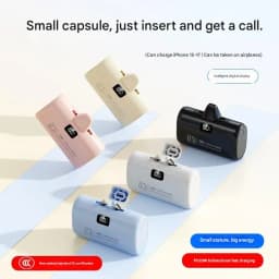For xiaomi 22.5W Ultra-fast charging 30000mAh Mini Portable Charger USB-C Power bank Universal Compatibility Type-C for iphone