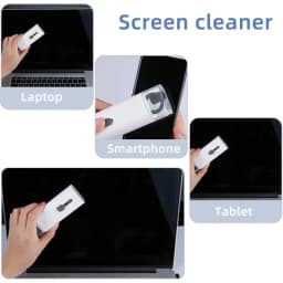 7-in-1 Computer Keyboard Cleaner Brush Kit Earphone Cleaning Pen For Headset Keyboard Cleaning Tools Cleaner Keycap Puller Kit