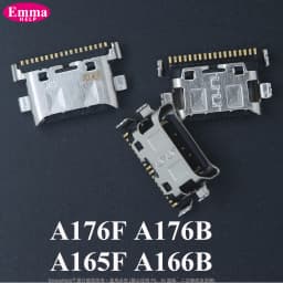 10pcs Charging Port Dock Plug For Samsung A06 A07 A05 A04 A13 A14 A15 A17 A25 A31 A50s A51 A16 USB Charger Connector Socket