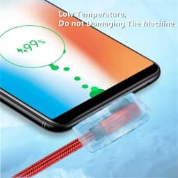 6A USB to Type C Fast Charging Cable High Speed Data Transfer Wire 66W Elbow Type C Data Cable For iPhone Huawei Samsung Xiaomi