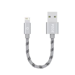 PZOZ 25cm 50cm Short Data USB Cable For iPhone 14 13 12 11 Xs XR Max 8 7 Power Bank Phone charging cable PD fast charging cable