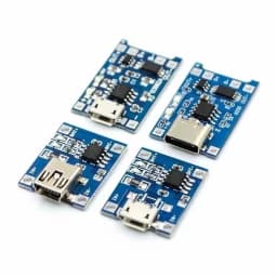 1-20Pcs Type C/Micro USB Charging Board Connector Plug for 18650 Lithium Battery USB C 5V 1A Charger Module With Protection